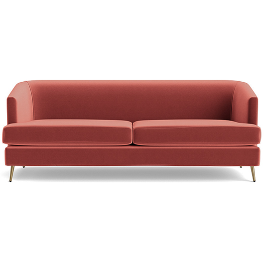 Avery Sofa - Deep Persimmon