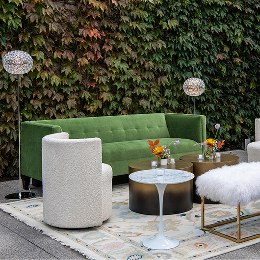 Avery Sofa - Deep Persimmon Avery Sofa - Deep Persimmon