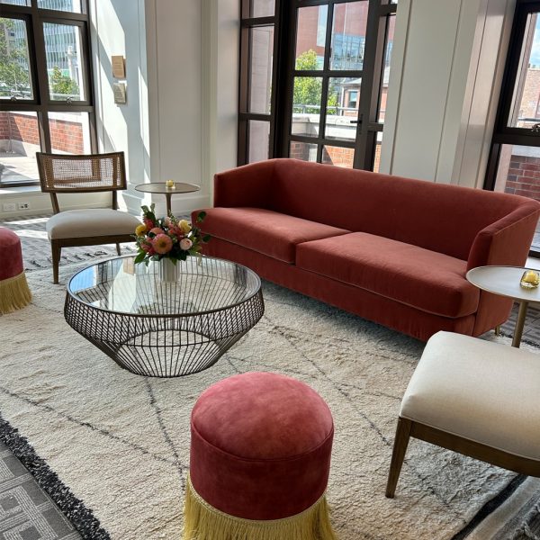 Avery Sofa - Deep Persimmon Avery Sofa - Deep Persimmon