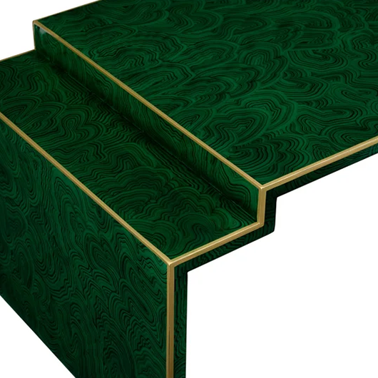 Banded Jade Coffee Table Banded Jade Coffee Table
