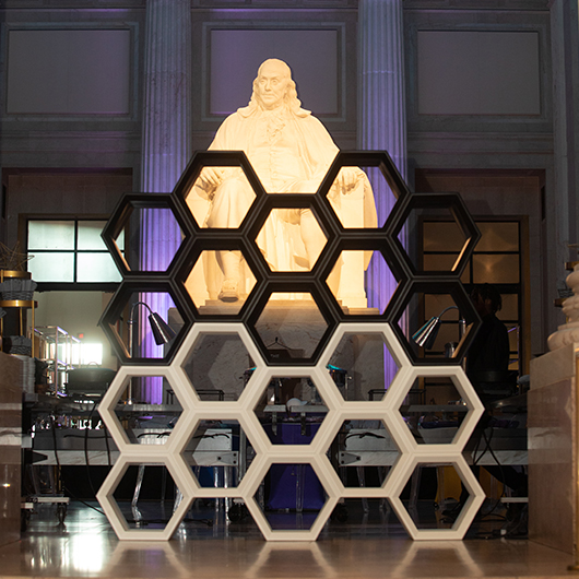 Banded Jade Coffee Table