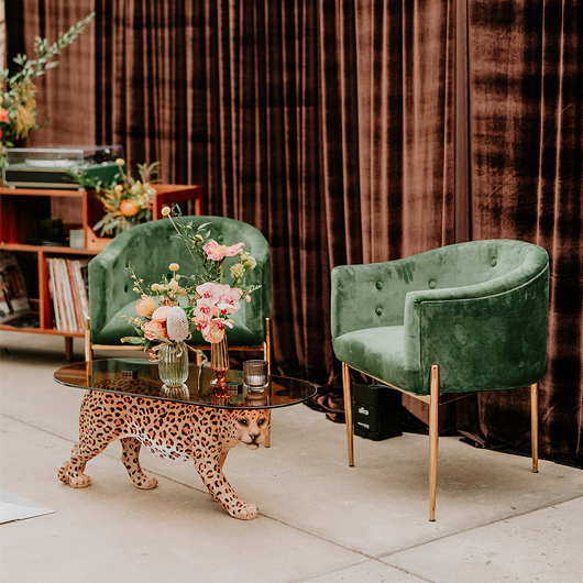 Spotted Leopard Coffee Table