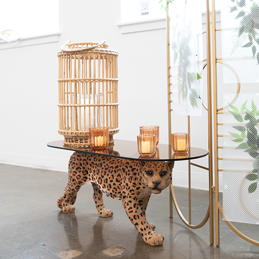 Spotted Leopard Coffee Table