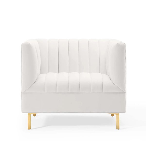 Delano Armchair - White Delano Armchair - White