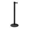 Black Retractable Belt Stanchion