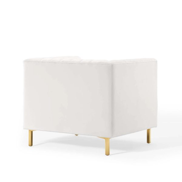 Delano Armchair - White Delano Armchair - White