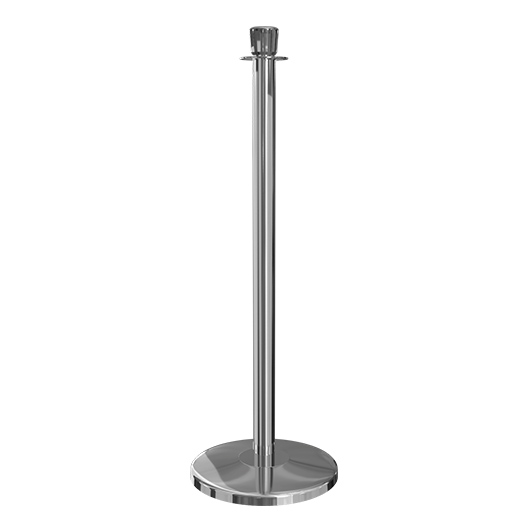 chrome stanchion rental