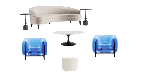 Gallery Armchair - Blue Gallery Armchair - Blue