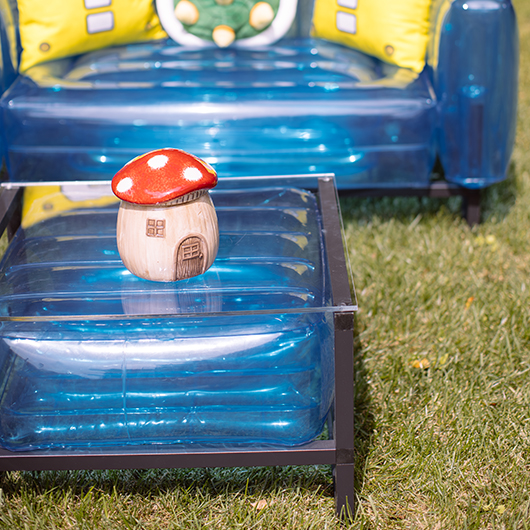 Gallery Loveseat - Blue