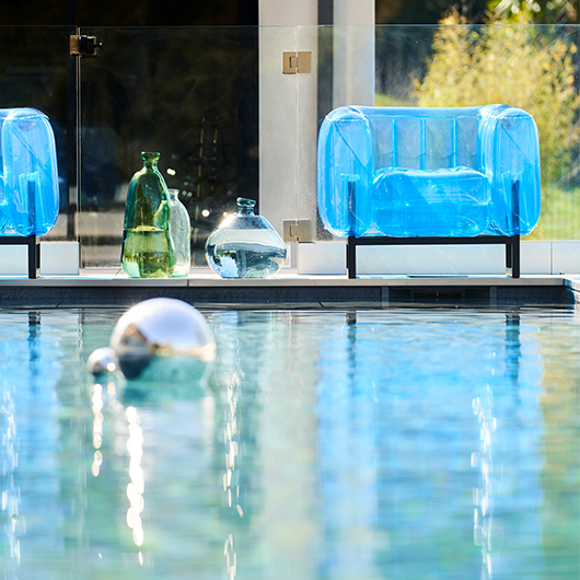 Gallery Armchair - Blue