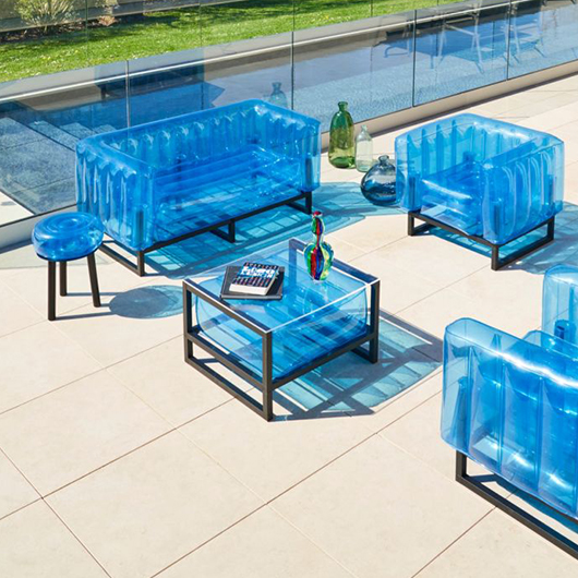 Gallery Armchair - Blue