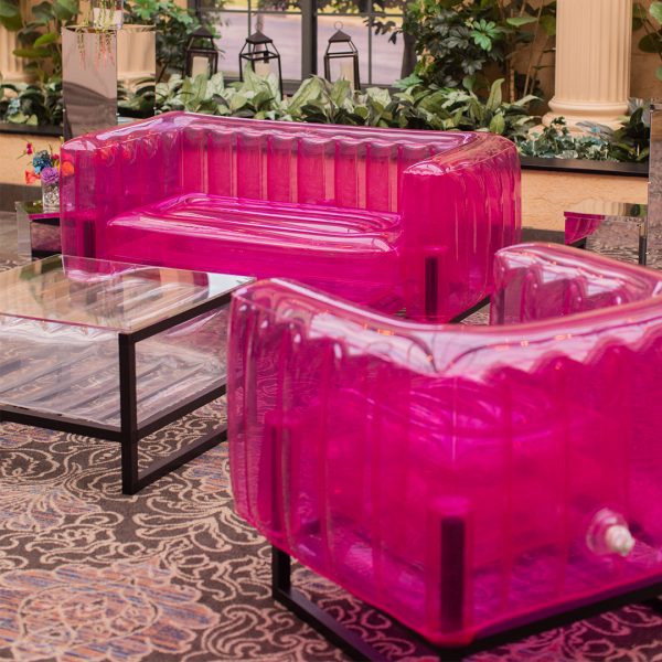 Gallery Loveseat - Pink Gallery Loveseat - Pink