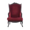 Vintage Gramercy Wingback Chair - Red (10)