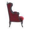 Vintage Gramercy Wingback Chair - Red (10)