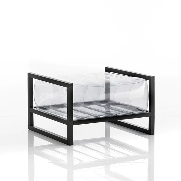 Gallery Ottoman - Clear