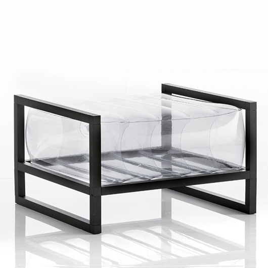 Gallery Ottoman - Clear