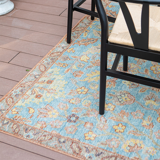 Floral Meadow Rug - 8x10 (4)