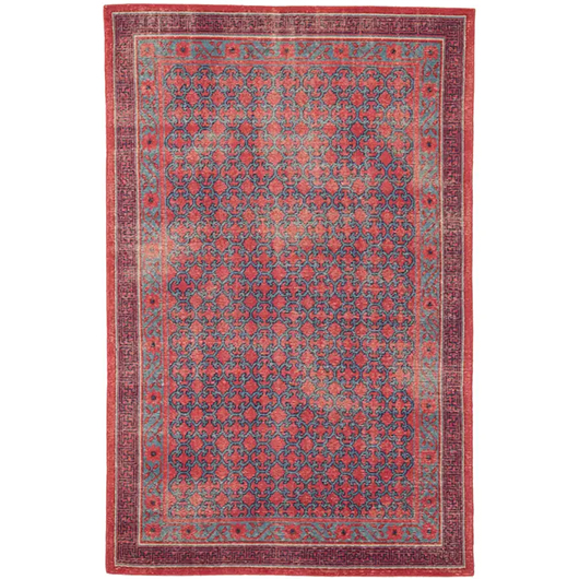 Ruby Vine Rug - 8x10 (4) Ruby Vine Rug - 8x10 (4)