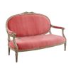 Chateau Sofa - Pink Velvet (1)