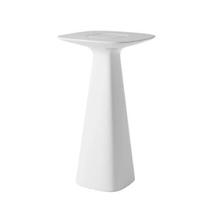 Orbit Cocktail Table White 43"H