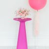 Orbit Cocktail Table Magenta 43"H