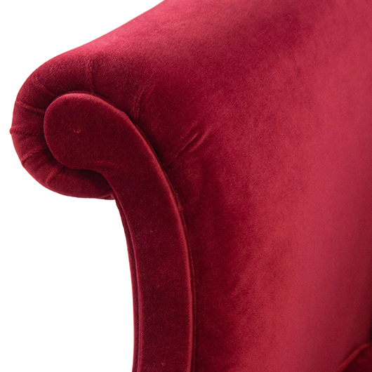 Vintage American Sofa - Red (2) Vintage American Sofa - Red (2)