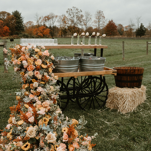 Bastille Cart with Shelf - Wood