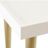 Bastille Cart With Shelf - White