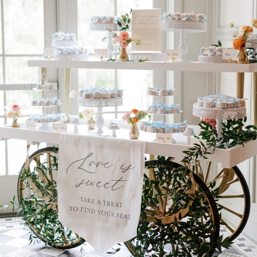 Bastille Cart With Shelf - White