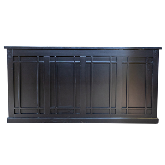 Bristol Bar - Black 84"