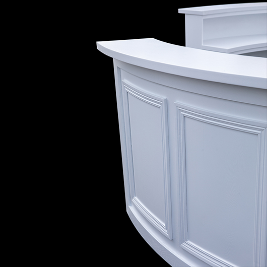 Savoy Bar Curve - White