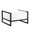 Gallery Coffee Table - Frosted White - LED
