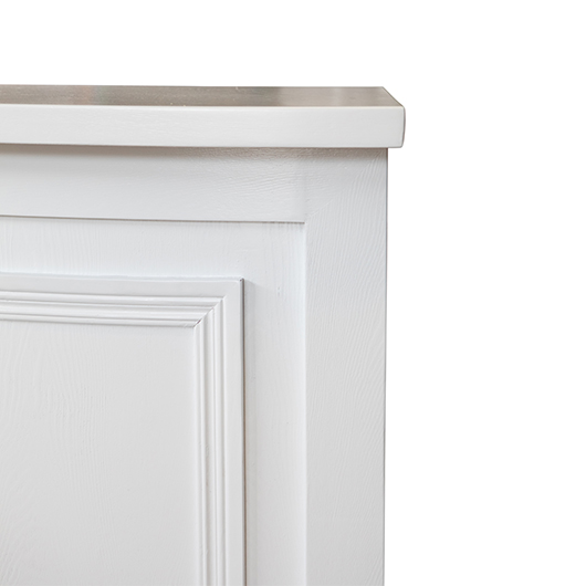 Savoy Bar Curve - White