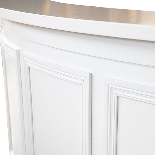 Savoy Bar Curve - White