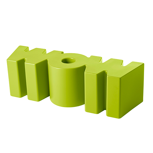 Wow Bench - Lime Green