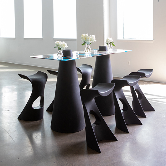 Martini Community Table - Black