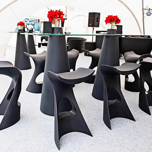 Martini Community Table - Black