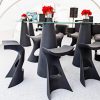 Martini High Cocktail Table - Black