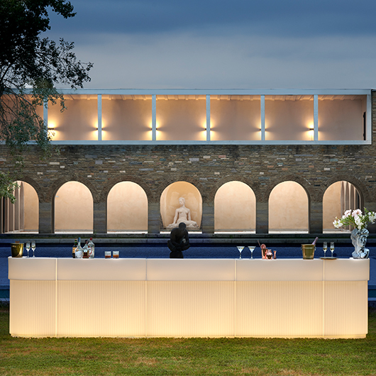 Martini Corner Bar - White