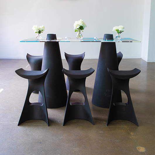 Martini Community Table - Black