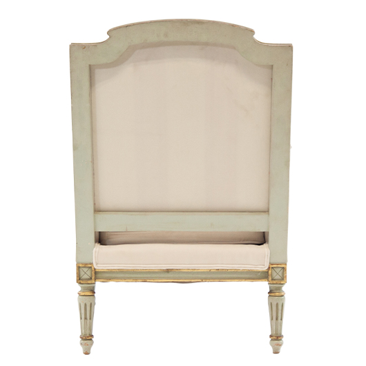 Vintage Celadon Armchair (2)