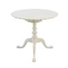 Vintage Pie Crust Table - White (1)
