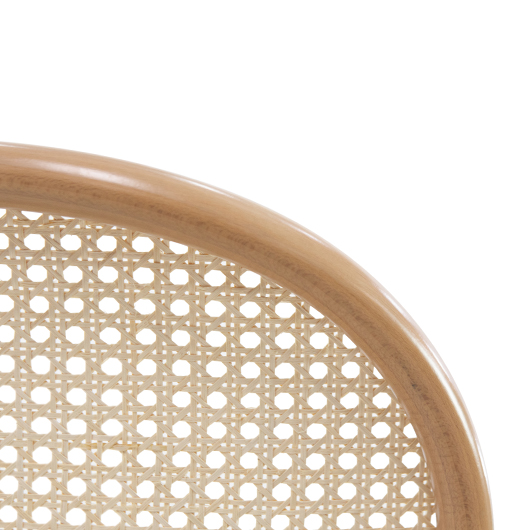 Modern Cane Chair - Natural