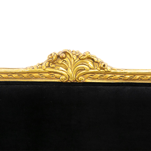 Antique Giltwood Sofa - Black (1)
