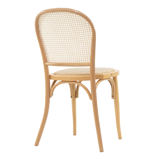 Modern Cane Chair - Natural