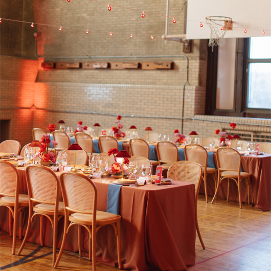 Modern Cane Chair - Natural