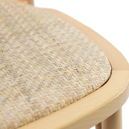 Modern Cane Chair - Natural