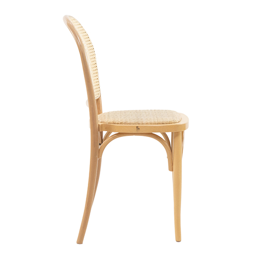 Modern Cane Chair - Natural