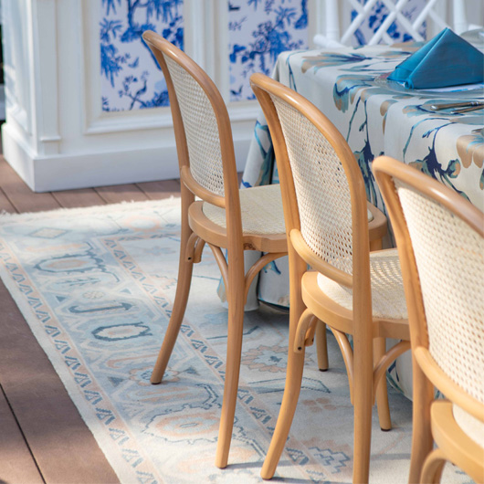 Modern Cane Chair - Natural