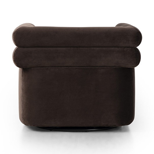 Maxine Swivel Armchair - Espresso